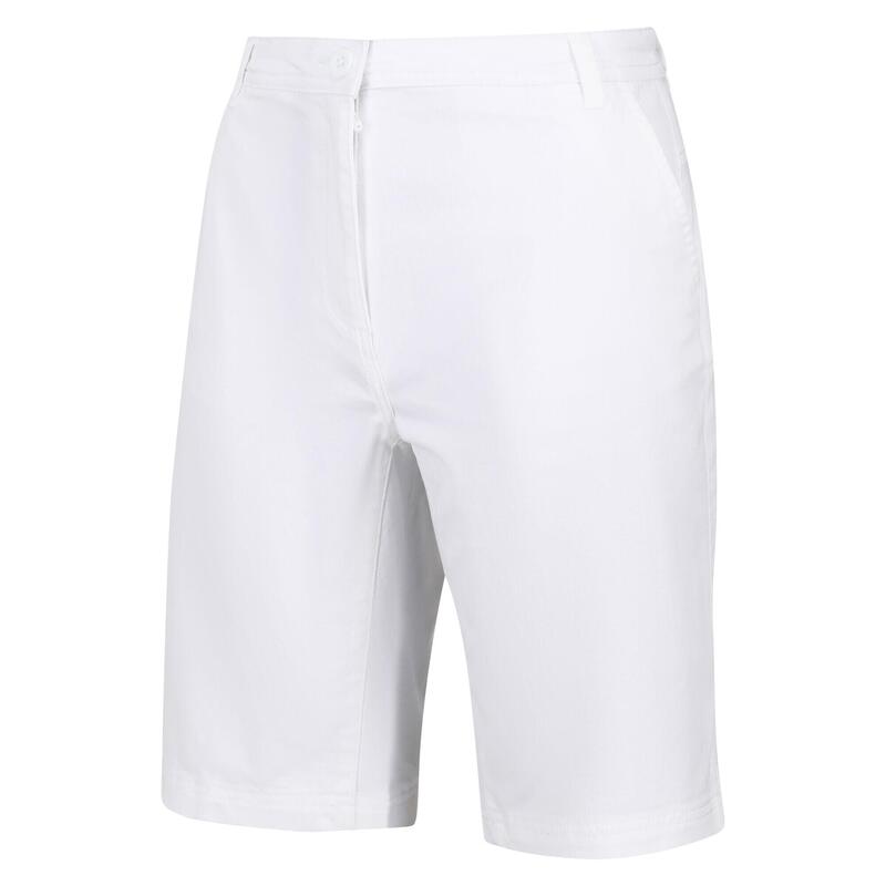 Dames Bayla Vrijetijdsshort (Wit)