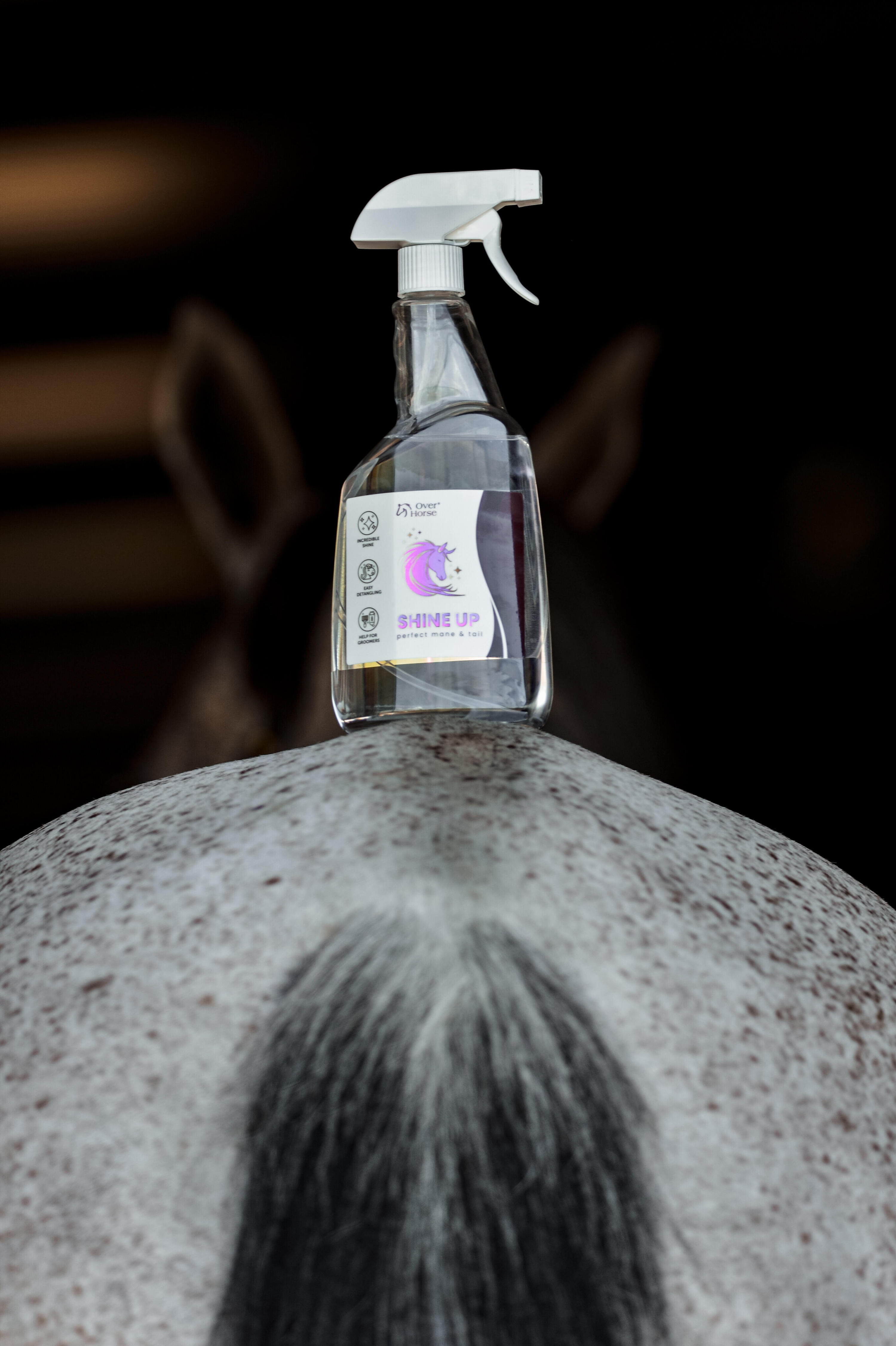 Preparat do rozczesywania grzywy i ogona Over Horse Shine Up 5L 4/5