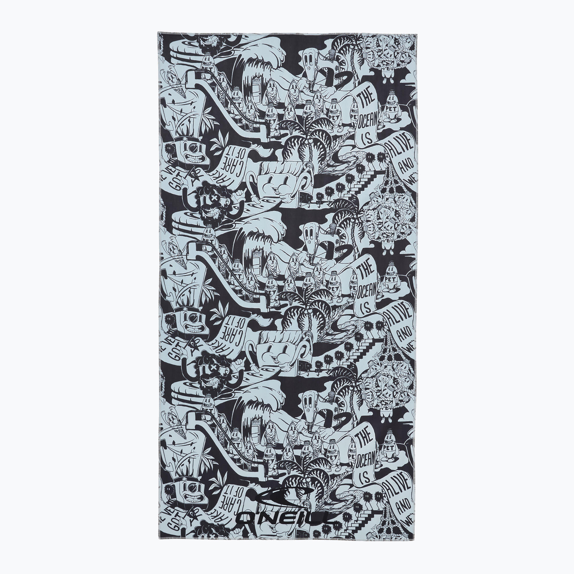 O'NEILL O'neill Essuies QUICK DRY TOWEL  Hommes Black Oyster 4/4