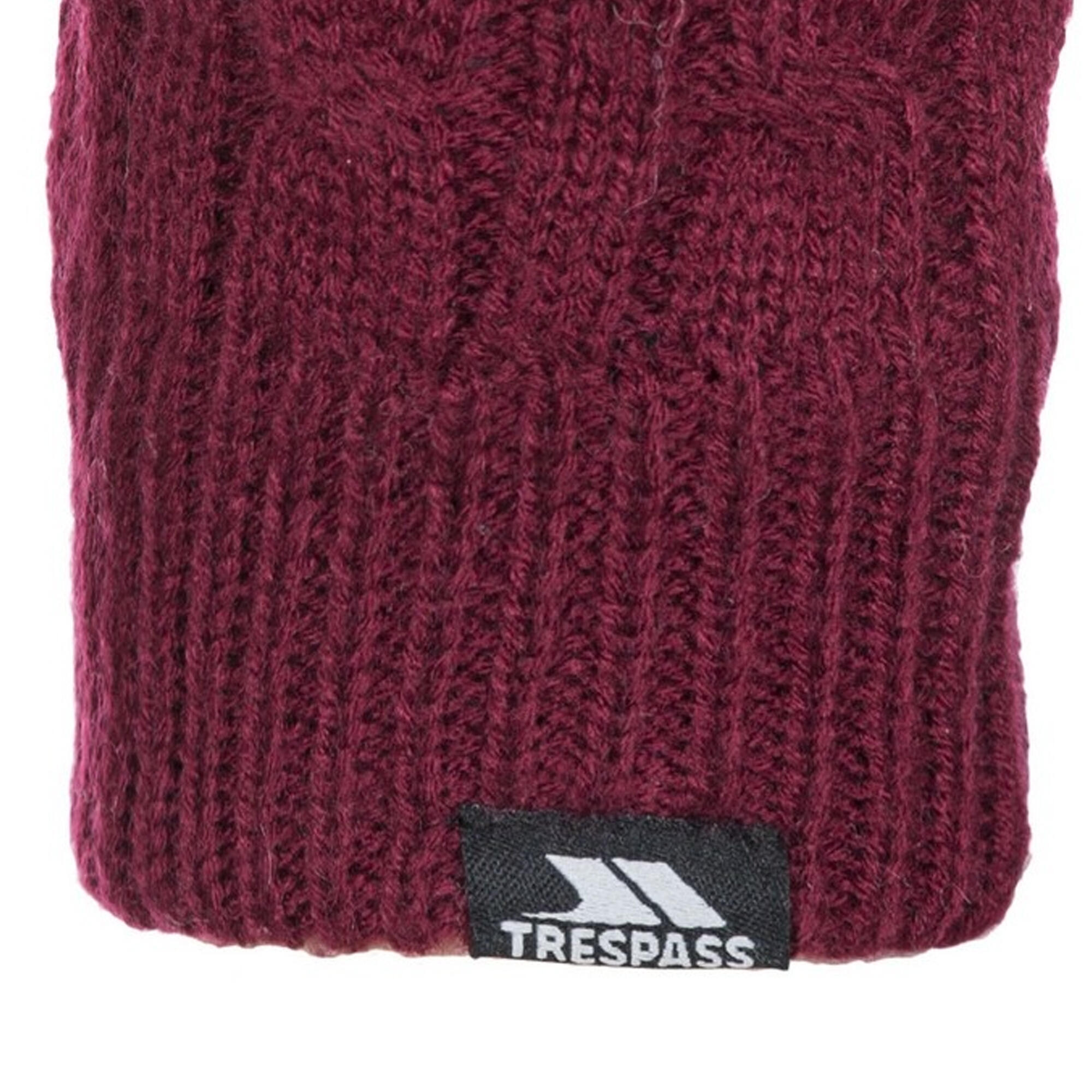Strickhandschuhe Sutella Damen Burgunder 3/5