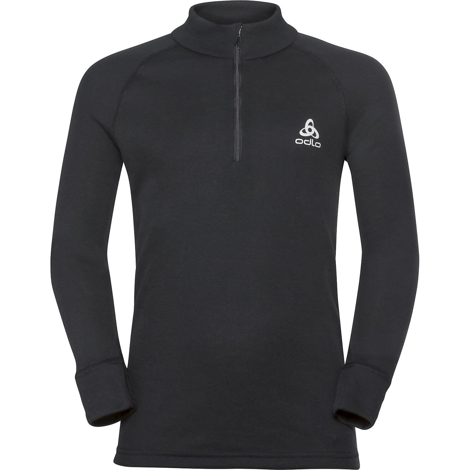 ODLO ODLO Shirt Turtle neck Lange Mouwen Halve Rits ACTIVE W Thermoshirt ZWART 104