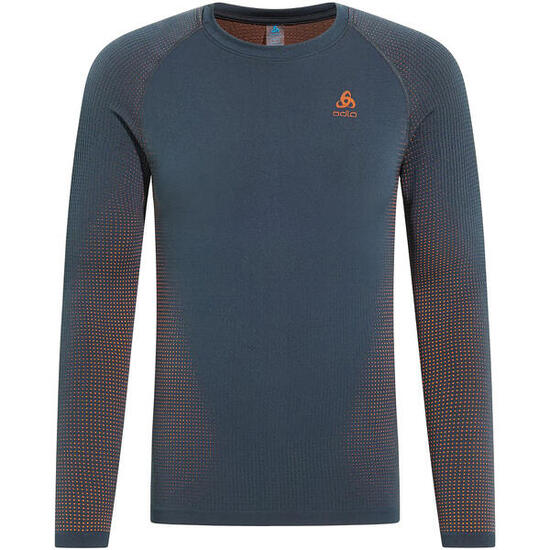 Odlo Herren Shirt Performance Warm Eco Baselayer Top Crew Neck L/S 196192