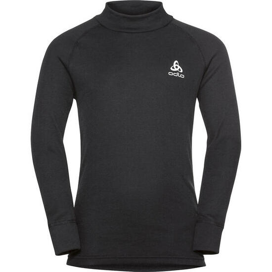 ODLO Shirt Lange Mouwe Active Warm ECO Kids Sporttrui ZWART 164