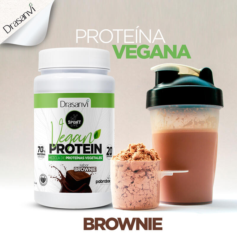 Sport Live Vegan Protein 600 Gr Brownie