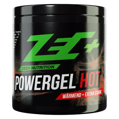 Zec+ Powergel HOT (500 ml) Warming + Extra Strong - Accessori per il fitness