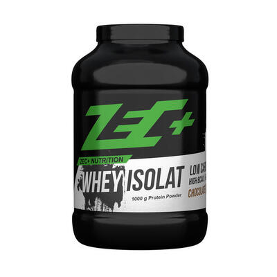 Zec+ whey isolate (1000g) chocolate - eiwitten - wei-eiwit isolaat