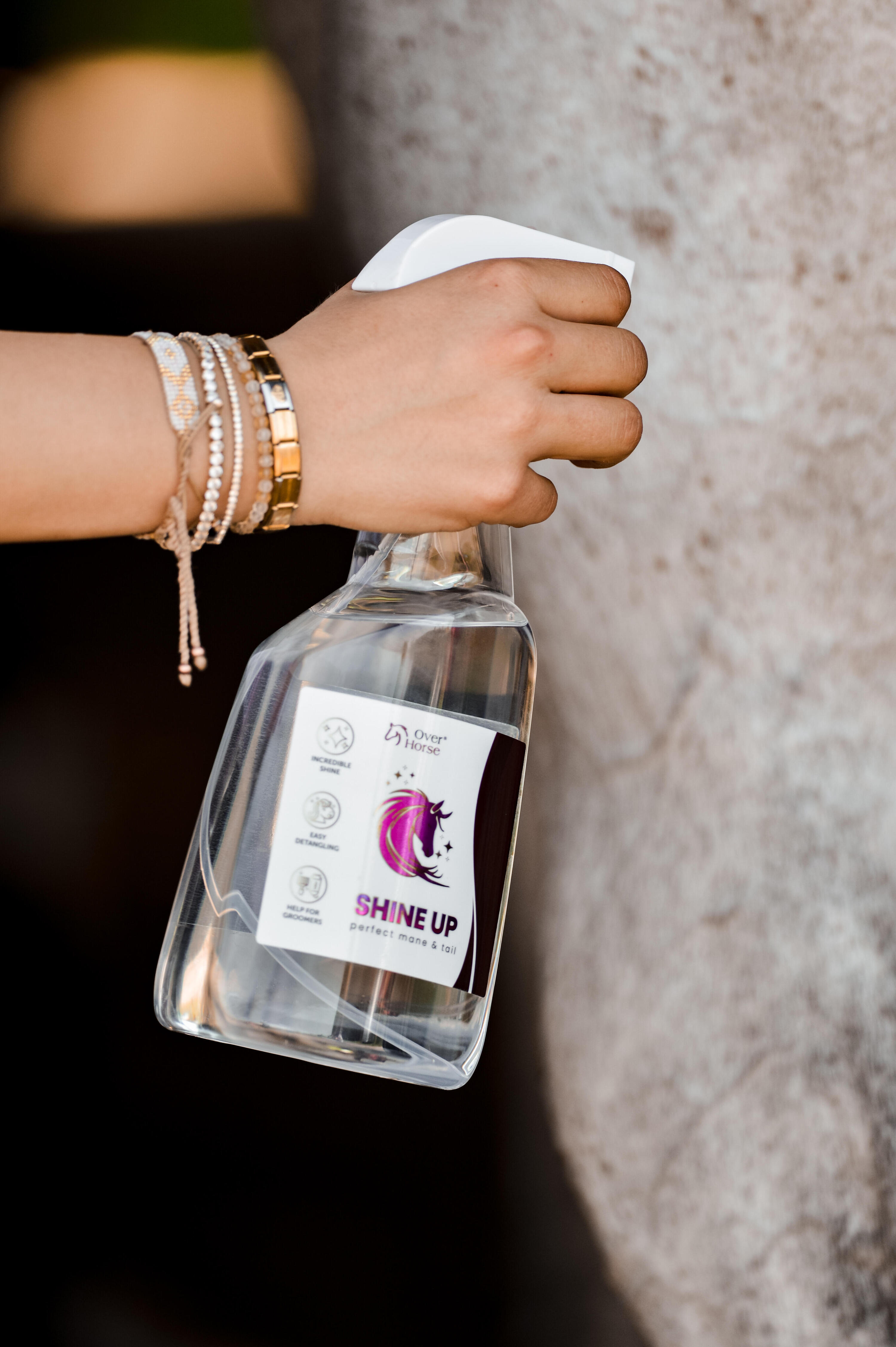 Shine Up 700ml- super rozczesywanie grzywy i ogona 3/4