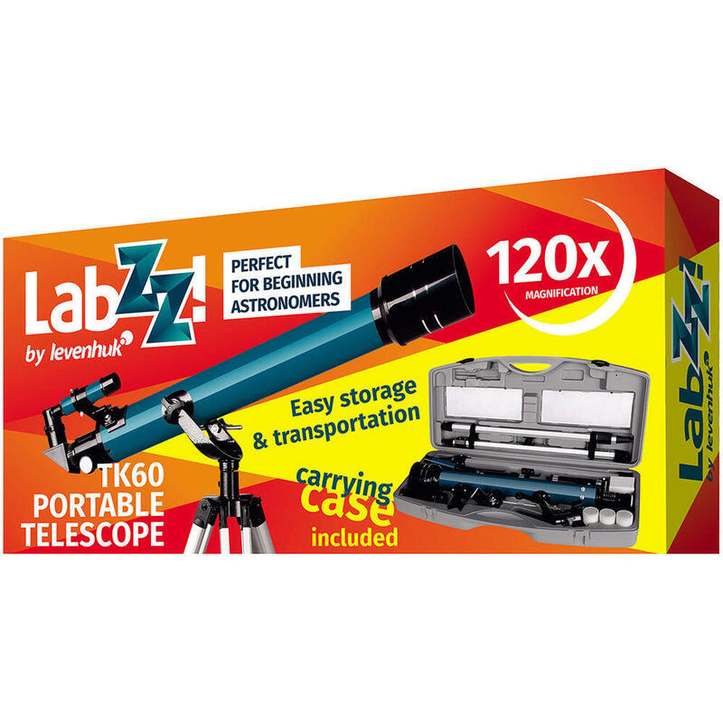 Telescópio com Mala LabZZ TK60 Levenhuk