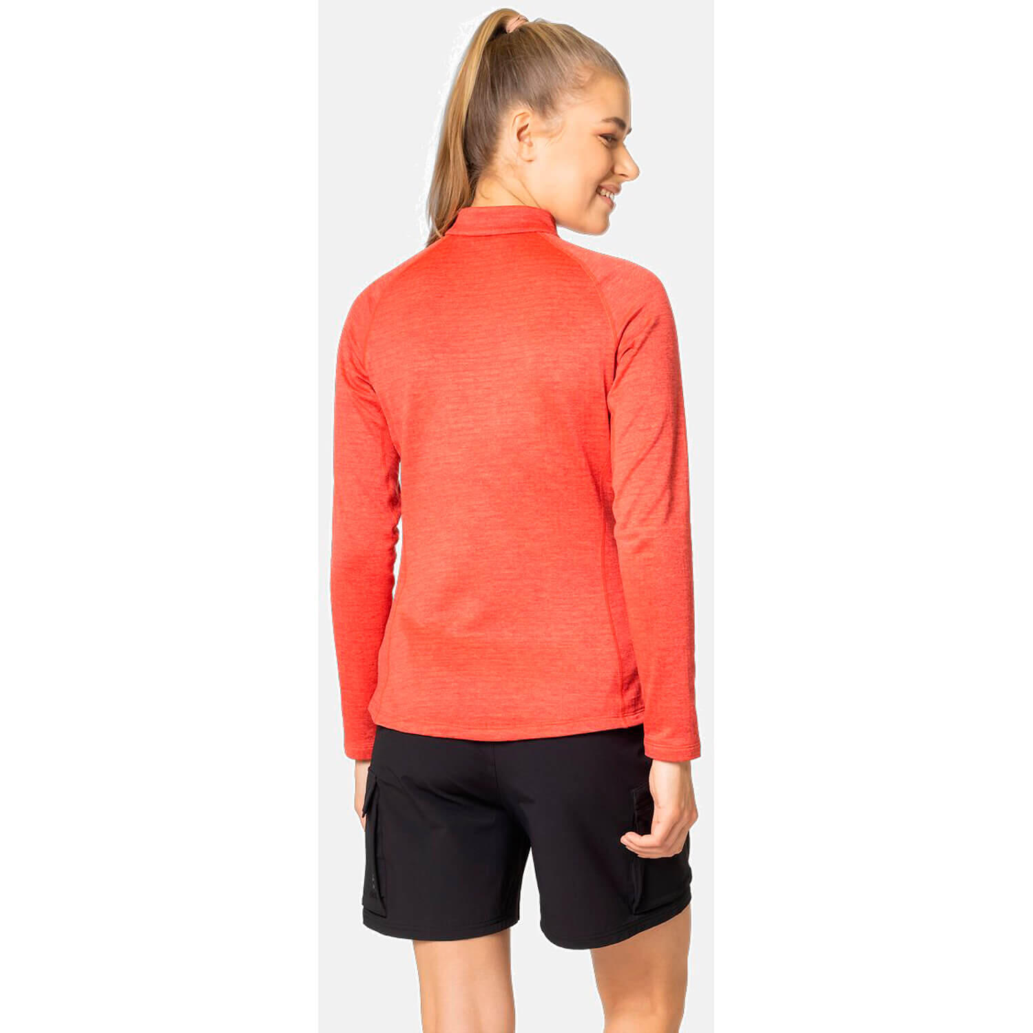 Polaire Odlo Tencia Zip Femme microgrid rosa XS 4/6