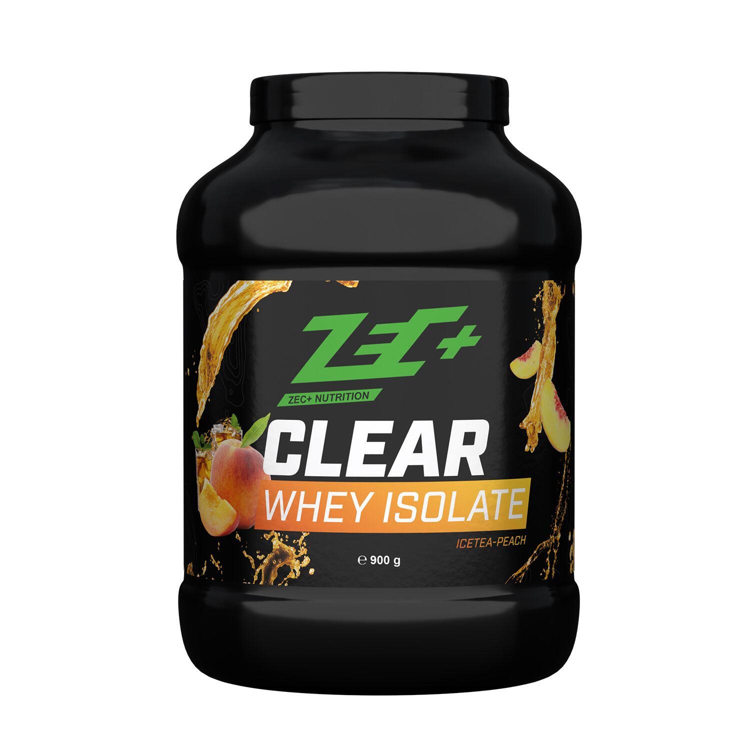 ZEC+ NUTRITION Zec+ Clear Whey Isolate (900g) Ice Tea Peach - Proteine - Proteine trasparenti