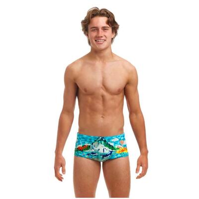Kąpielówki chłopięce spodenki bokserki szybkoschnące na basen Funky Trunks