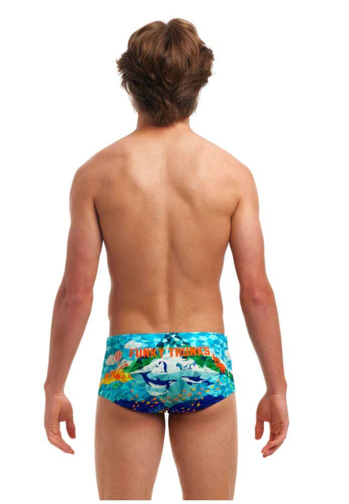 Kąpielówki chłopięce spodenki bokserki szybkoschnące na basen Funky Trunks 4/6