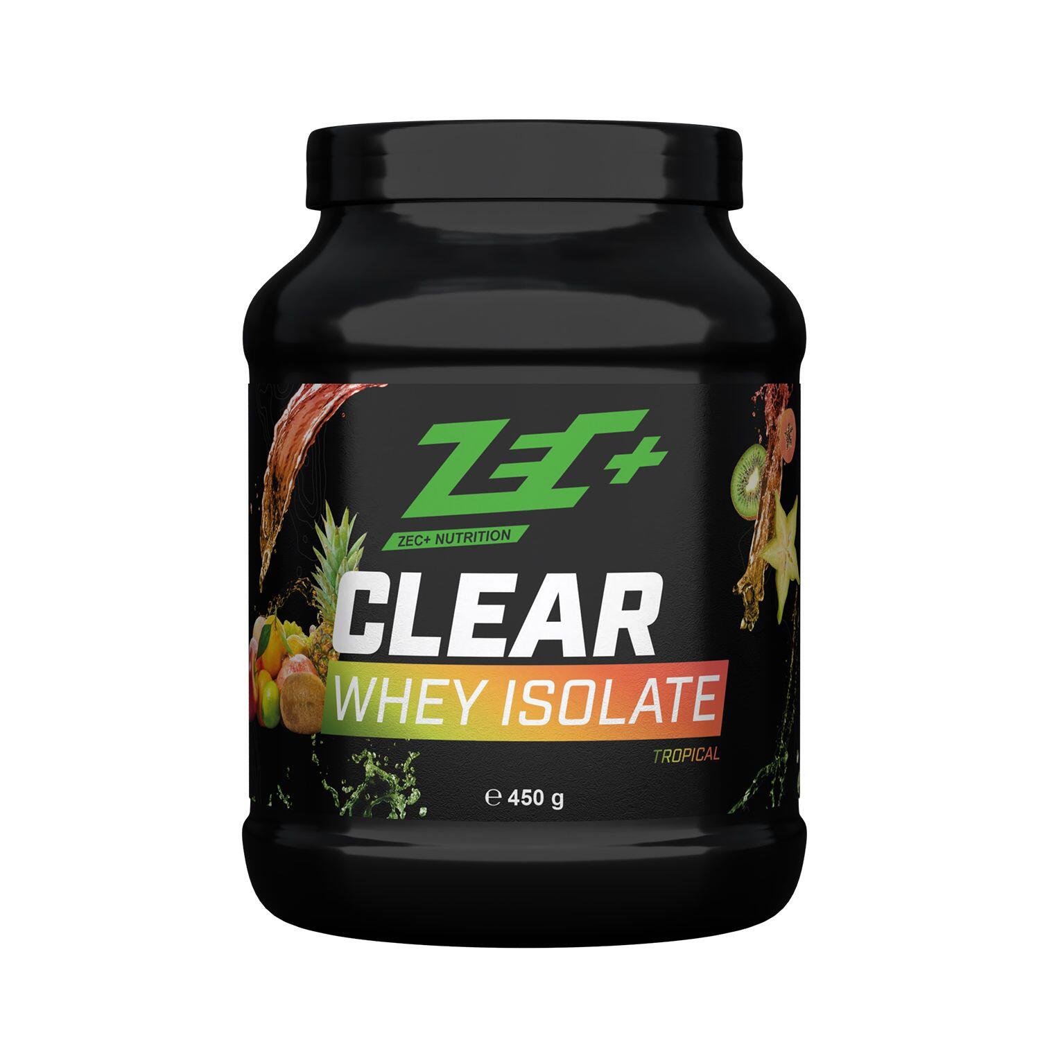 ZEC+ NUTRITION Zec+ Clear Whey Isolat Protein/ Eiweiß Tropical 450g