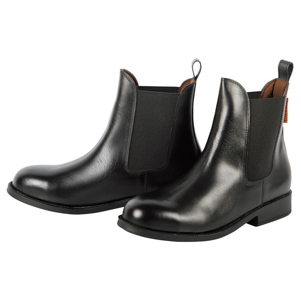 Harrys Horse - Boots Jodhpur En Cuir Embout De Sécurité En Acier Harry's Horse - Boots D'Équitation - Noir - 39 - Decathlon