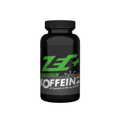 Zec+ Koffein 200mg. 90 Kapseln