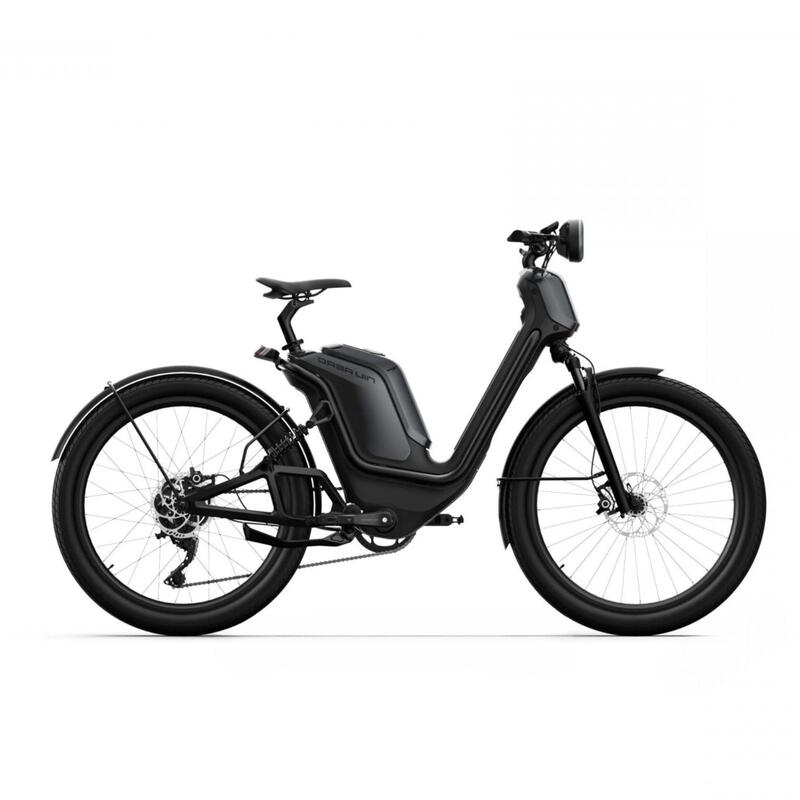 Bicicleta Electrica NIU AERO 27800 - 27.5 Inch, 450mm, Negru