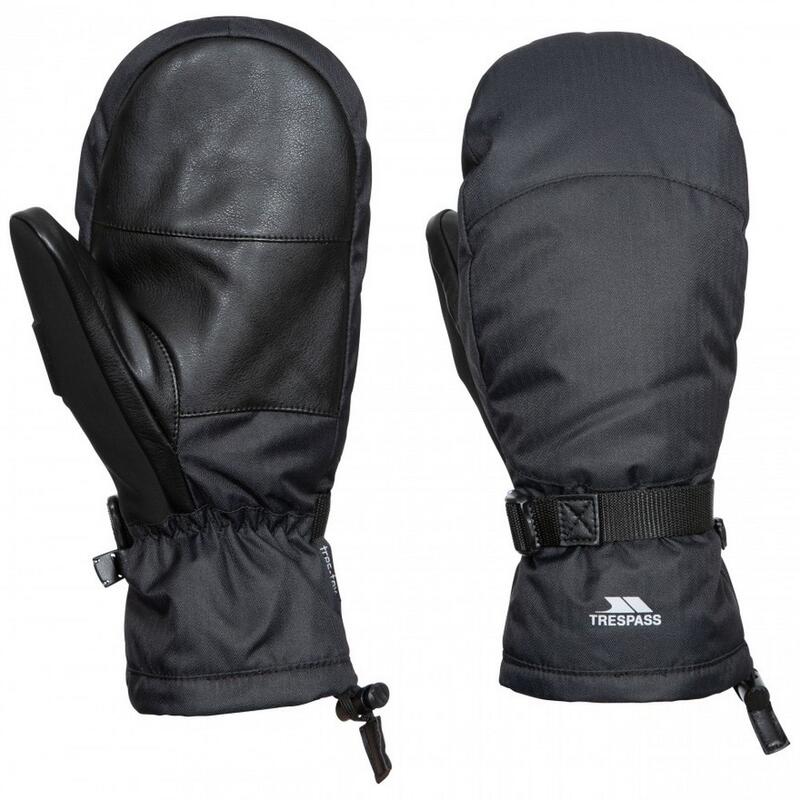 Unisex kožené lyžařské rukavice pro dospělé