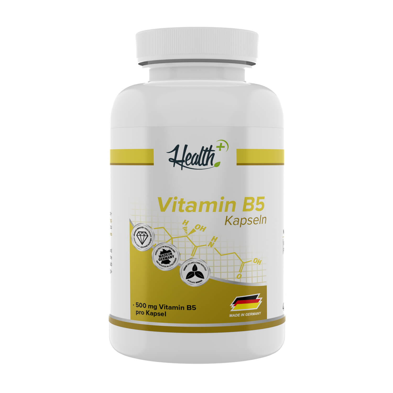 ZEC+ NUTRITION Zec+ Health+ Vitamin B5 (120) Unflavored - Vitamine, minerali e salute