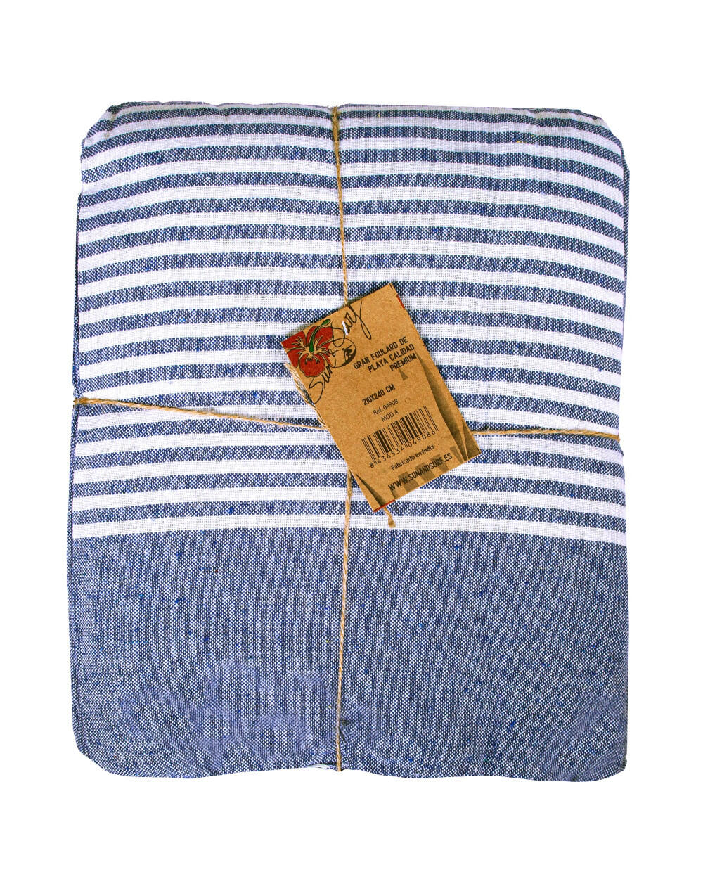 GRAN FOULARD PREMIUM AZUL MARINO 3/4