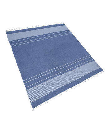 GRAND FOULARD PREMIUM BLEU MARINE