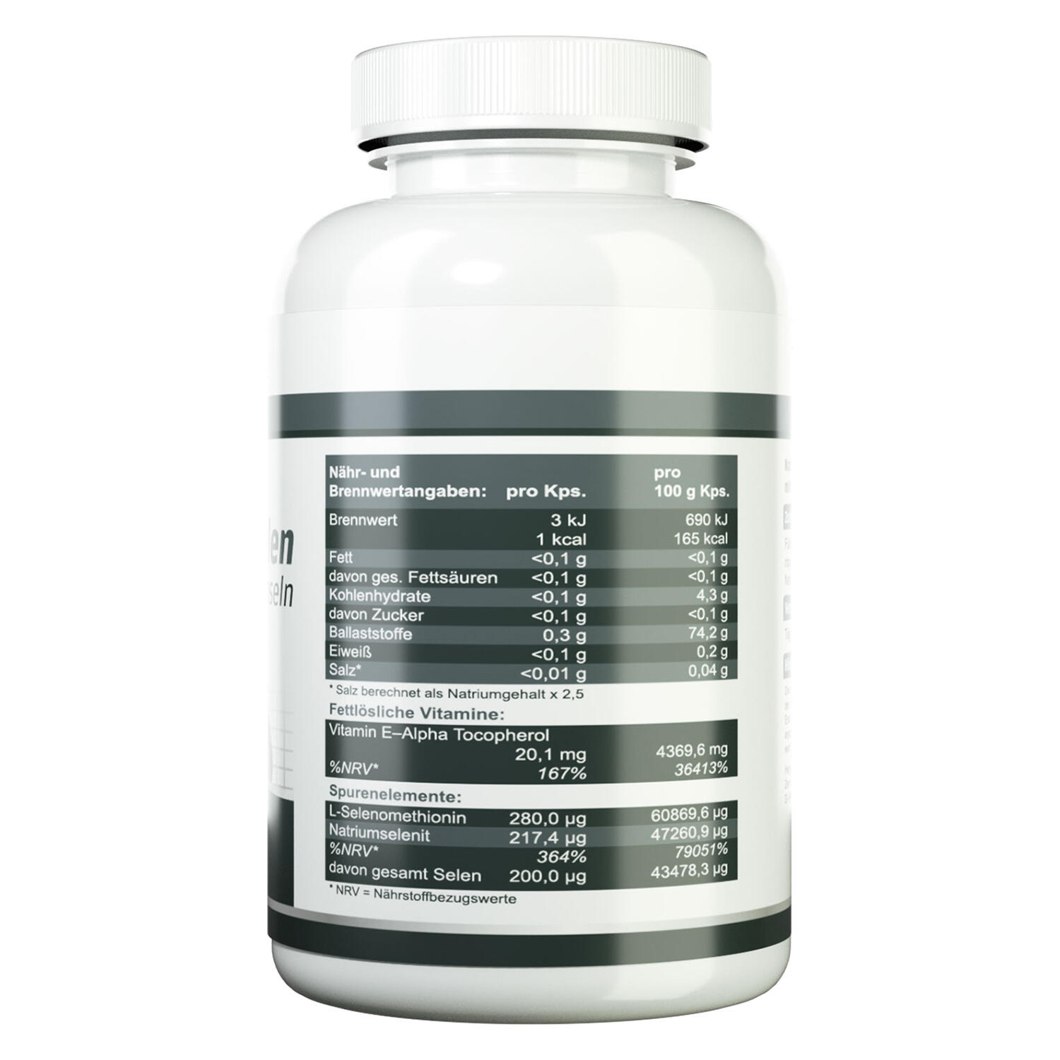 Zec+ Health+ Selenium (60 Caps) Unflavored - Vitamines, minéraux et santé 2/3