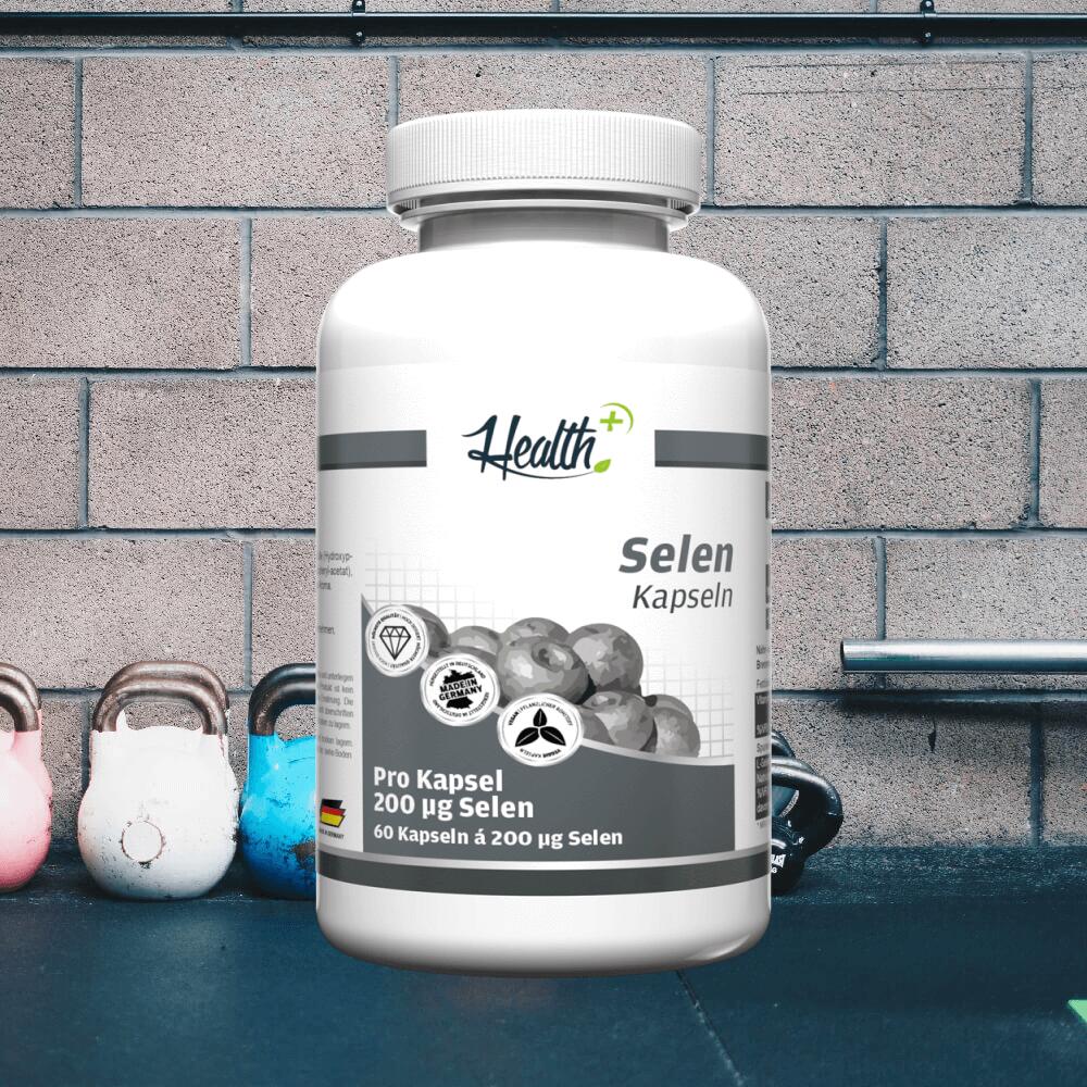 Zec+ Health+ Selenium (60 Caps) Unflavored - Vitamines, minéraux et santé 3/3