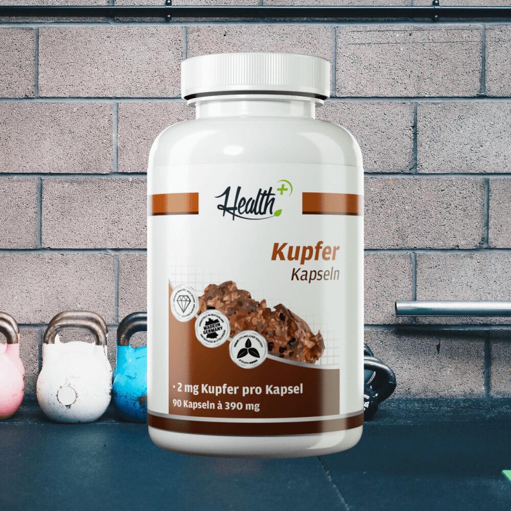 Zec+ Health+ Copper (90 Caps) Unflavored - Vitamines, minéraux et santé 3/3