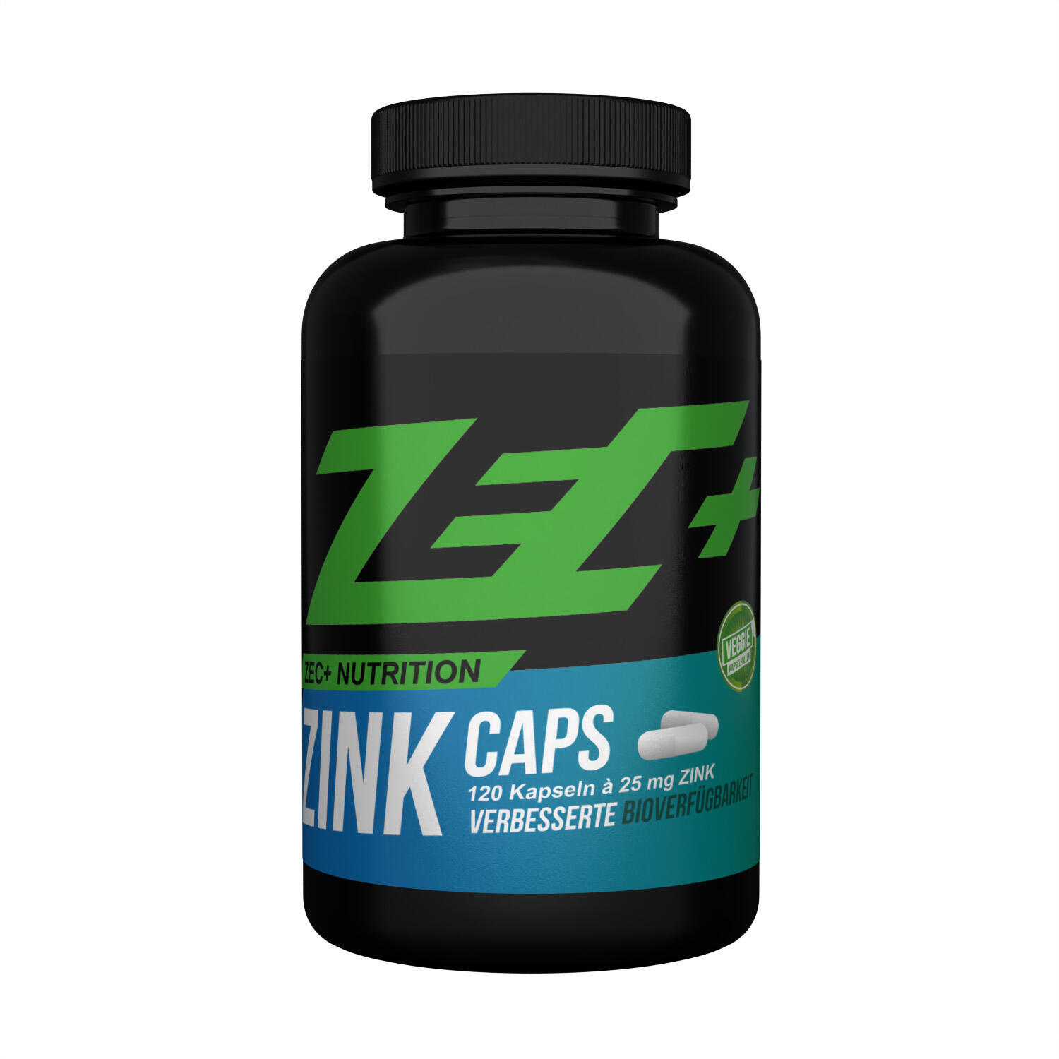 ZEC+ NUTRITION Zec+ Zinc (120) Unflavoured - Vitaminen, mineralen & gezondheid