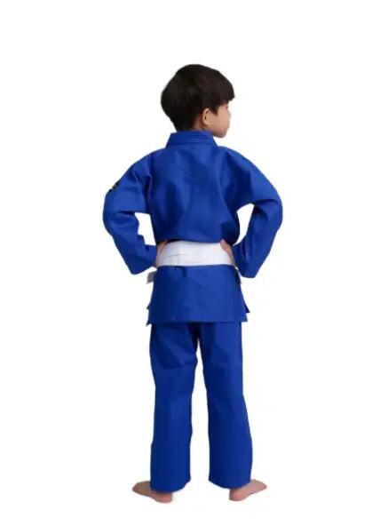 Kimono Judo KIDS Ippon Gear GI Future 2 Albastru 2/4