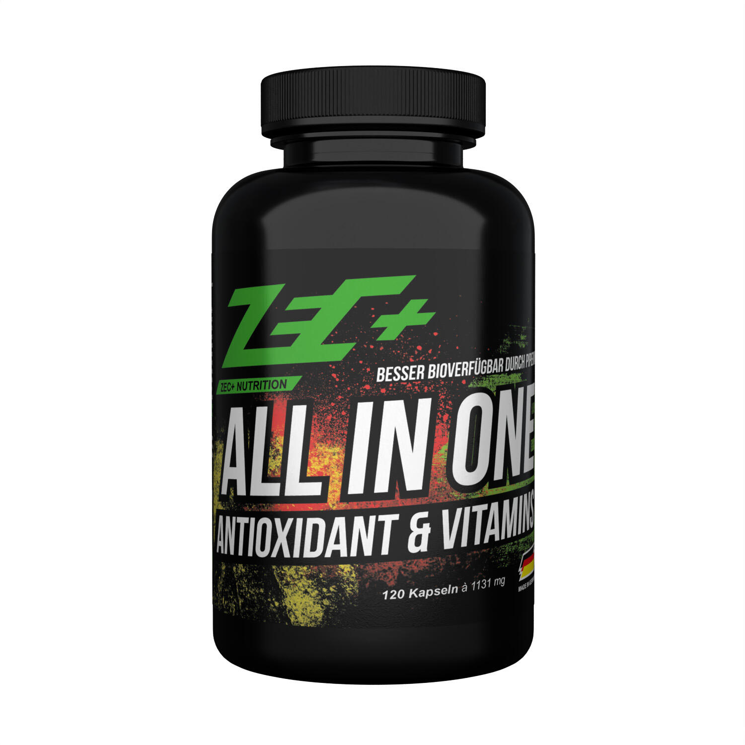 ZEC+ NUTRITION Zec+ All In One Antioxidant & Vitamins (120 Caps) Unflavored
