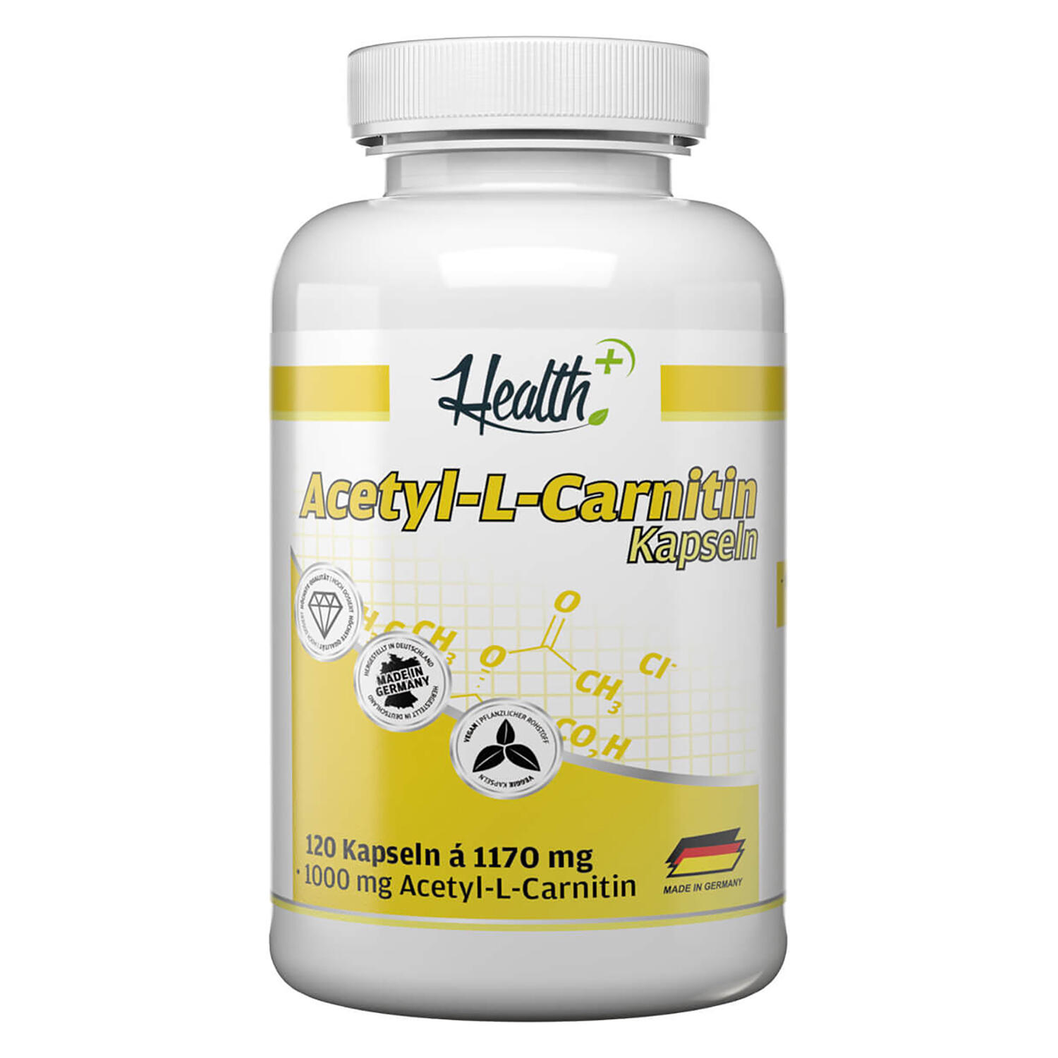 Zec+ Nutrition - Zec+ Health+ Acetyl L-carnitine (120 Caps) Unflavored - L-carnitine - 140 G - Decathlon