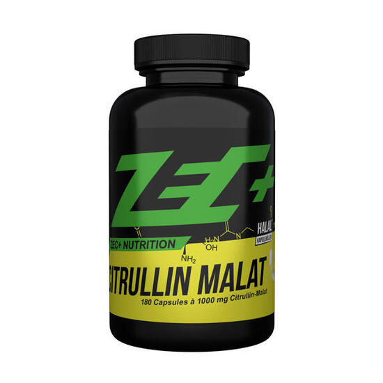 Zec+ Citrulline Malate (180 Caps) Unflavored - Aminoacidi