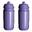 Bidon - 2x 500ml - Shiva - Violet - bouteille d'eau