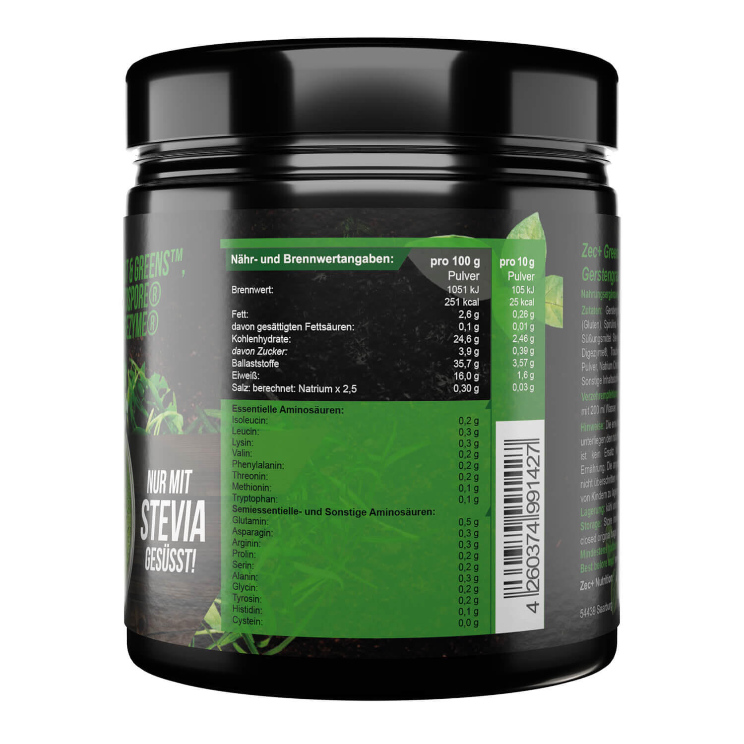 Zec+ Greens (150g) Unflavoured - Aliments fonctionnels - Super Aliments 2/3