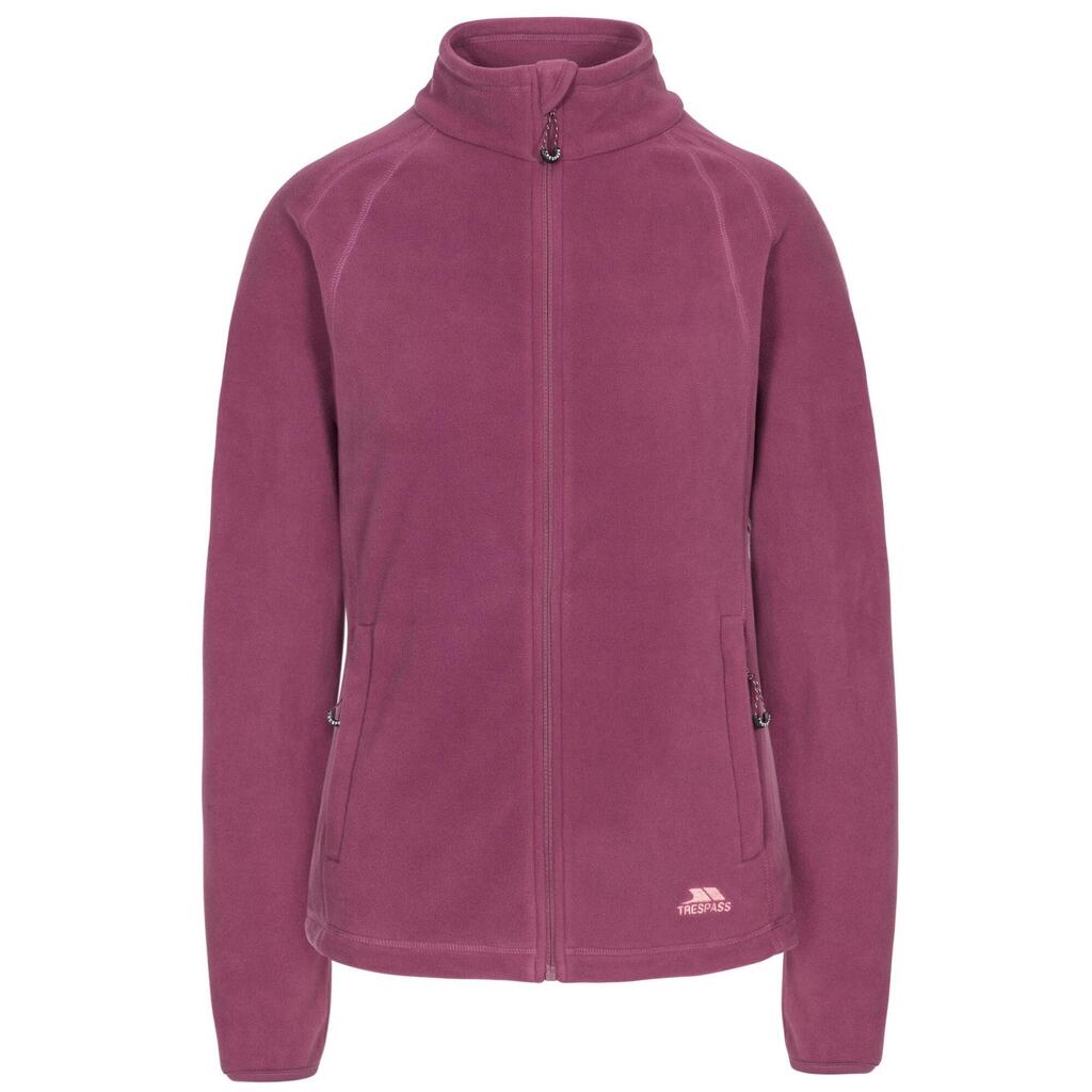 Womens/Ladies Nonstop Fleece Jacket (Mauve)