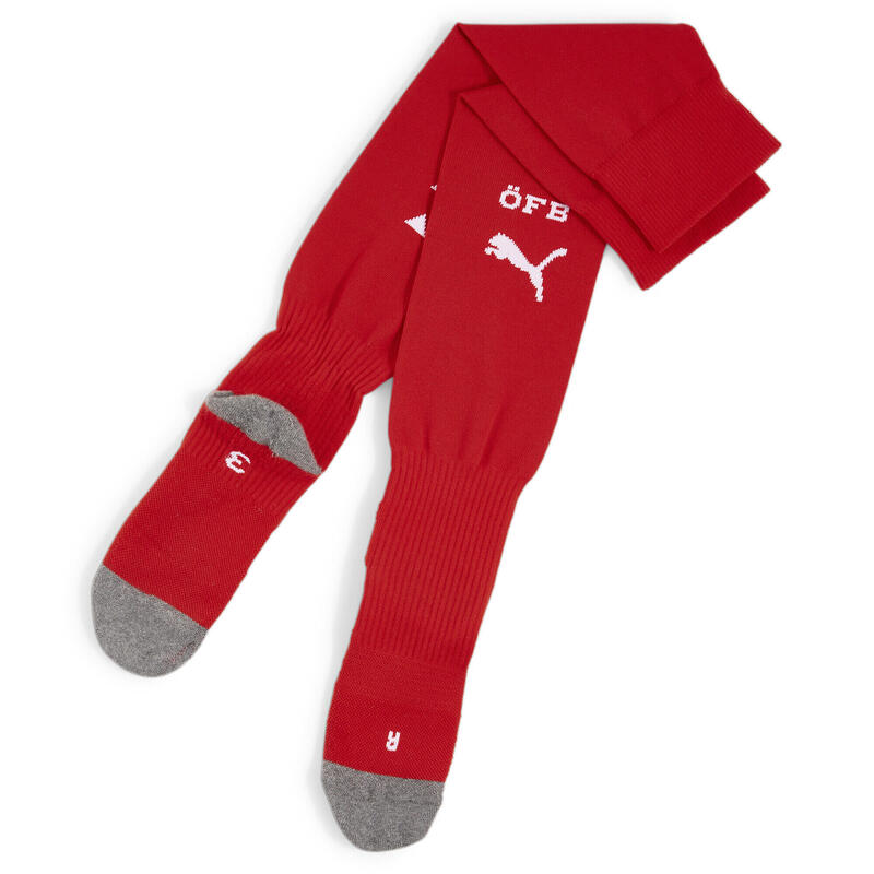 Chaussettes de football avec logo de l’équipe d’Autriche PUMA Red White