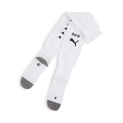Chaussettes de football avec logo de l’équipe d’Autriche PUMA White Black