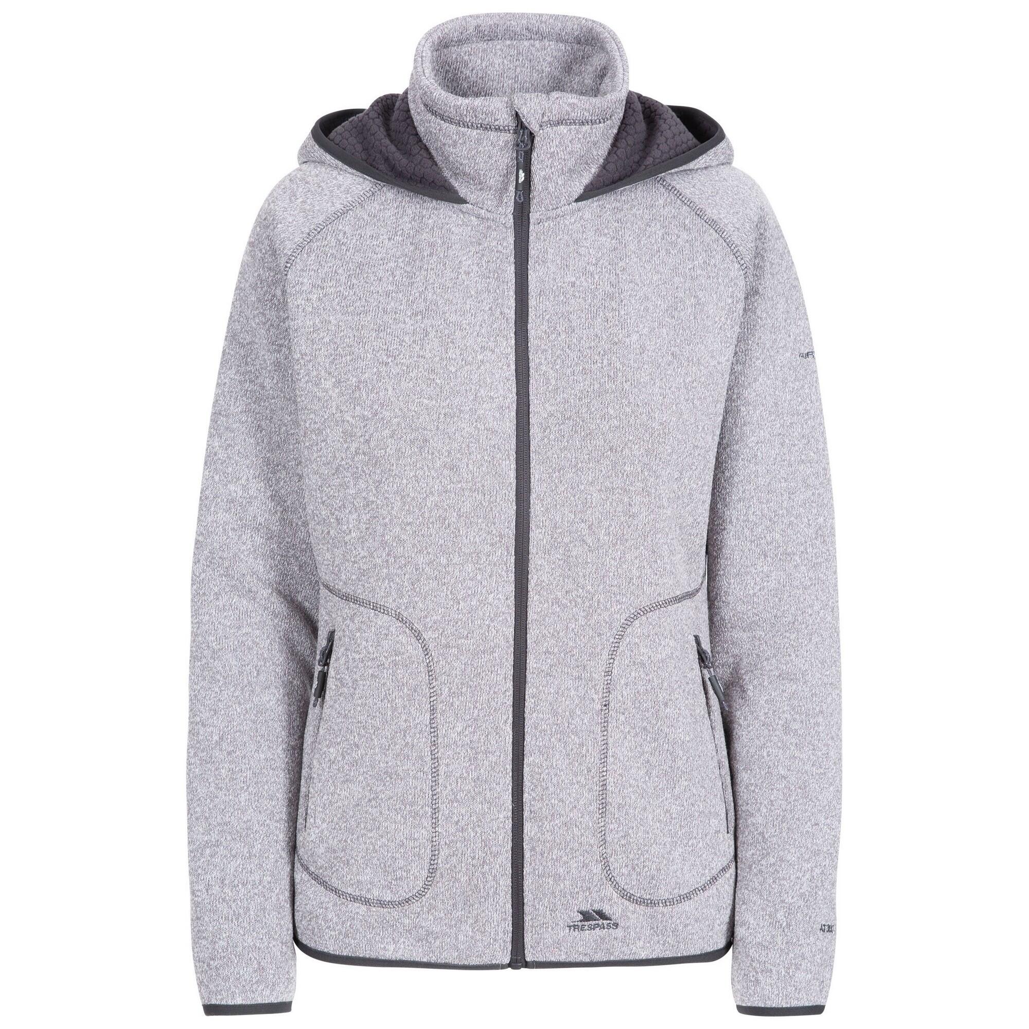 TRESPASS Womens/Ladies Splendor Fleece Jacket (Grey)