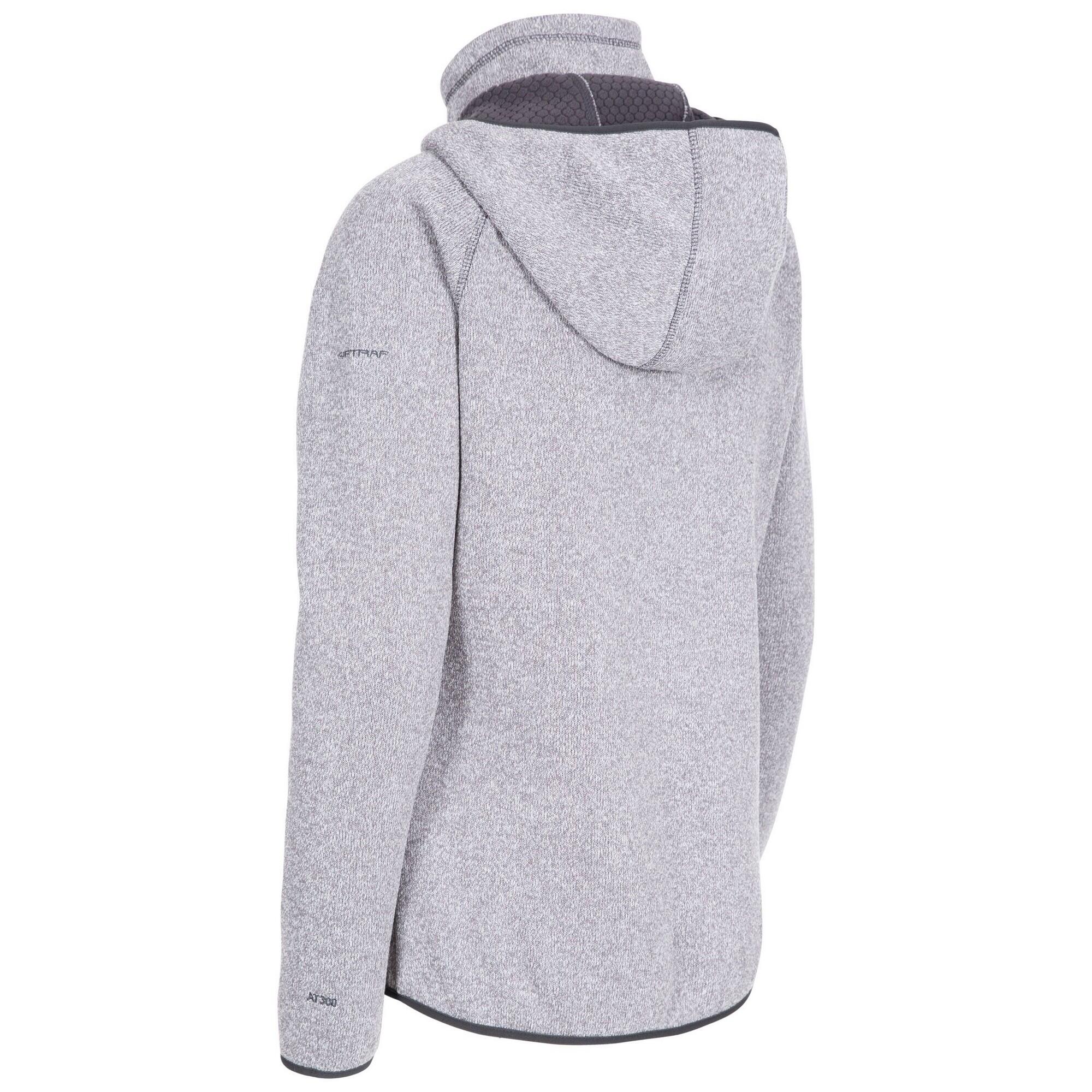 Womens/Ladies Splendor Fleece Jacket (Grey) 2/4