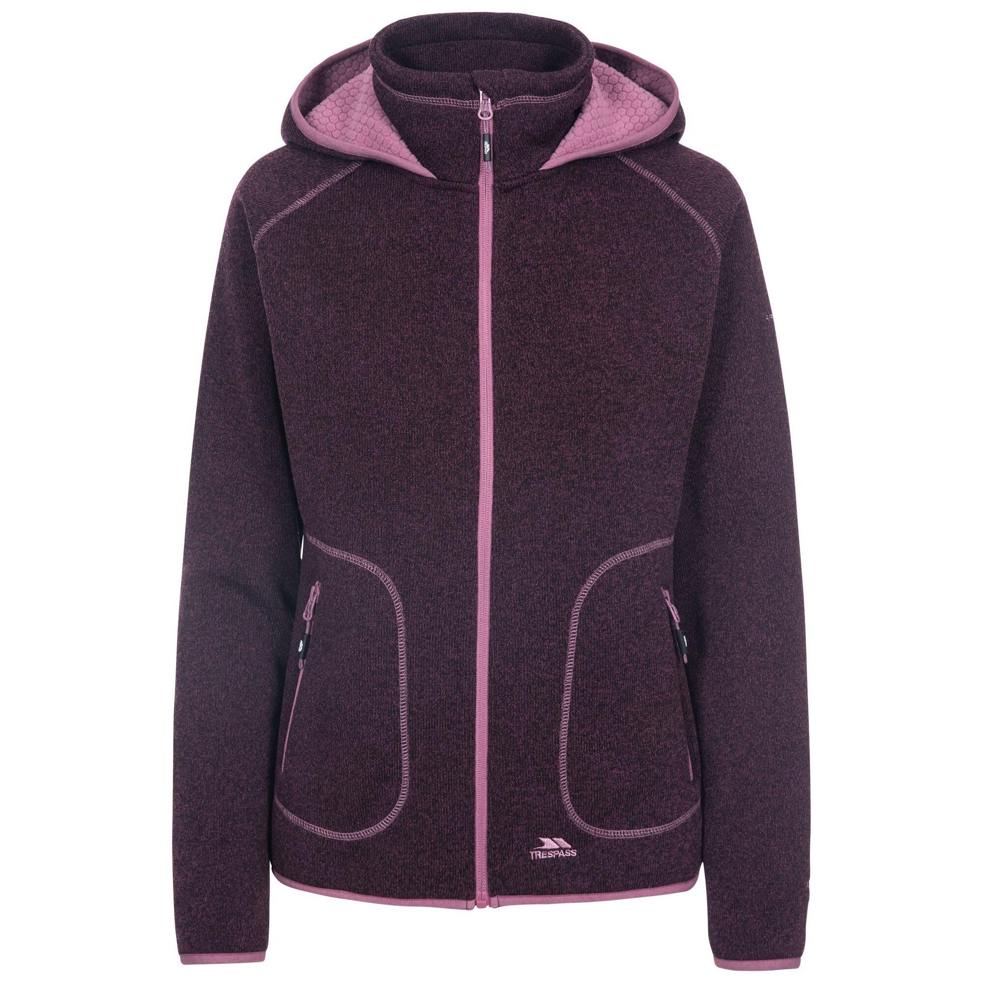 SPLENDOR Women's fleece jacket (Mauve)