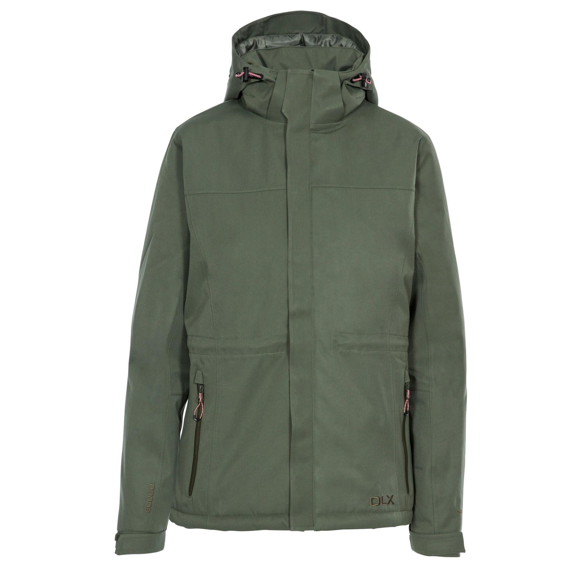 Women's MENDELL waterproof jacket (Khaki green)