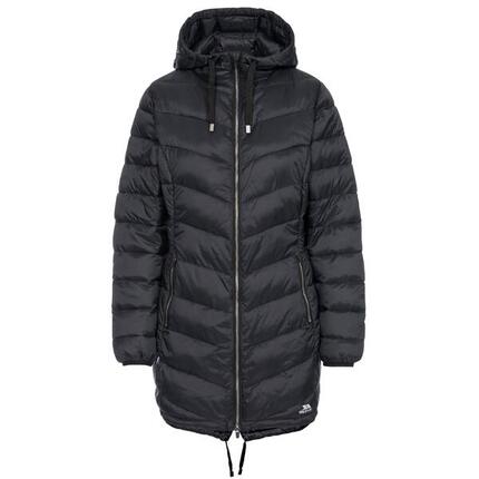 Doudoune RIANNA Femme Trespass noire, synthétique, capuche