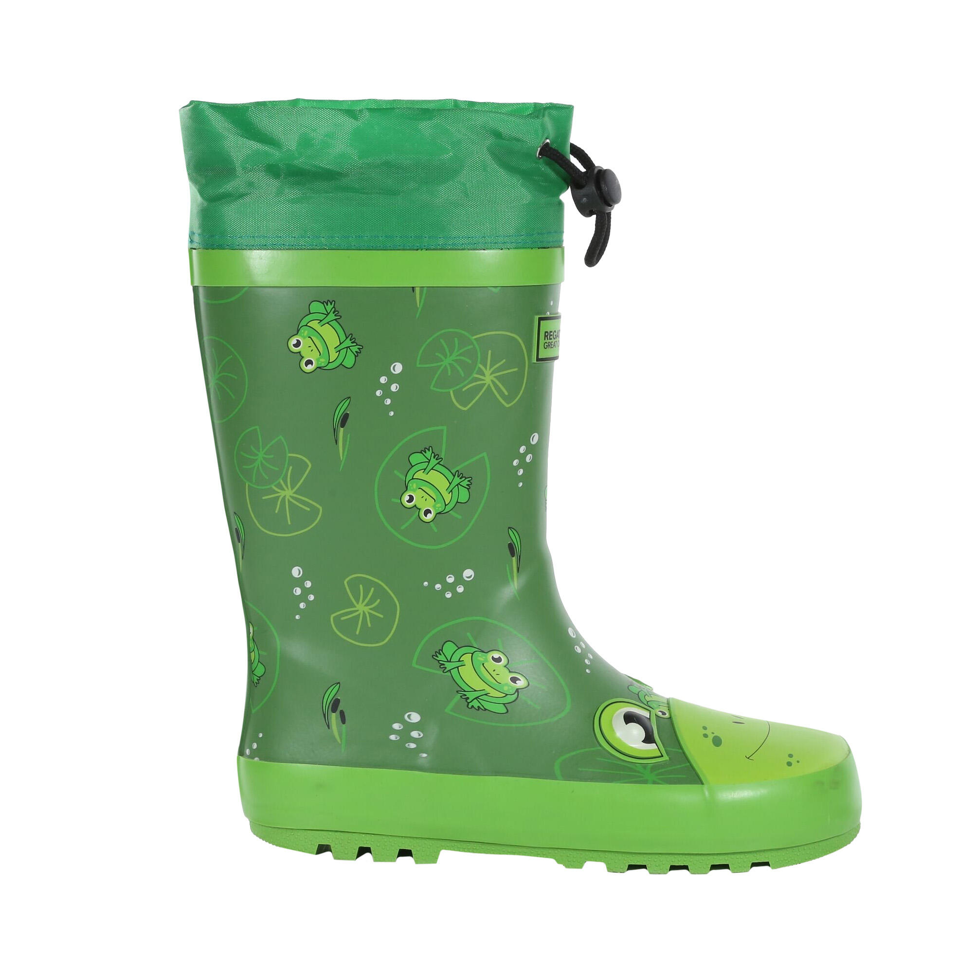Gummistiefel "Mudplay Jnr", Frosch Kinder Froschgrün 3/5