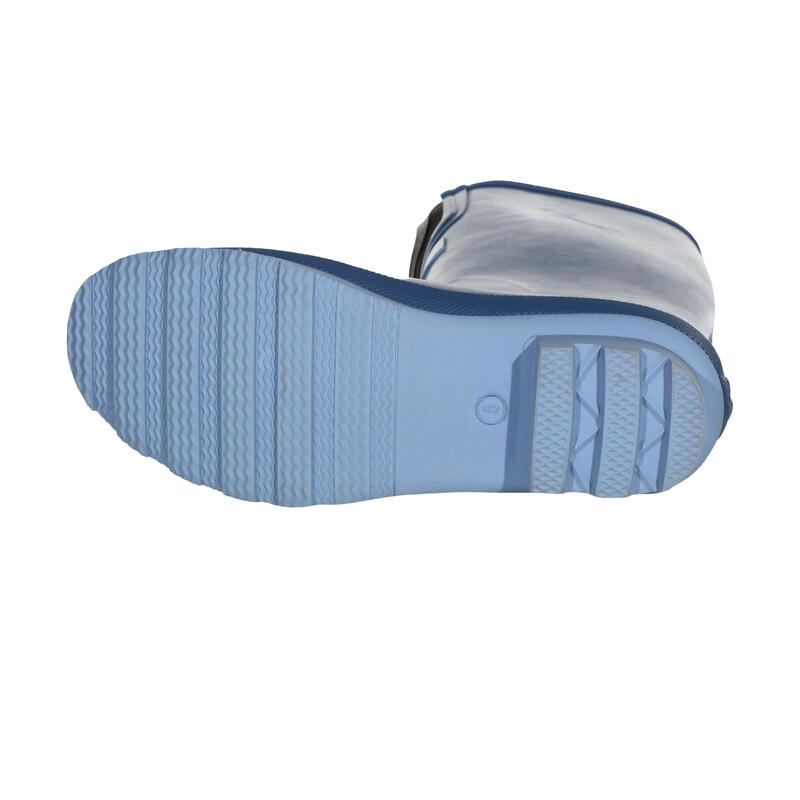 Botas de Agua Fairweather Shine Diseño LED para Mujer Azul Pizarra