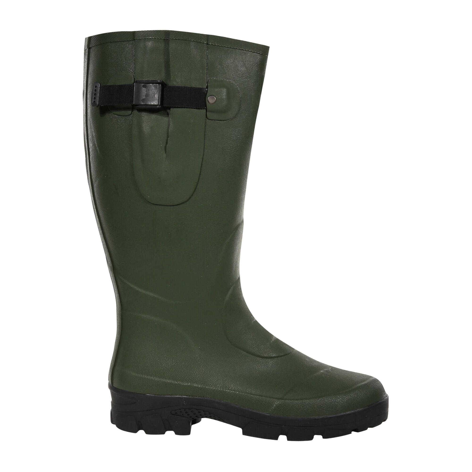 Mens Rivington Wellington Boots (Deep Green) 3/5