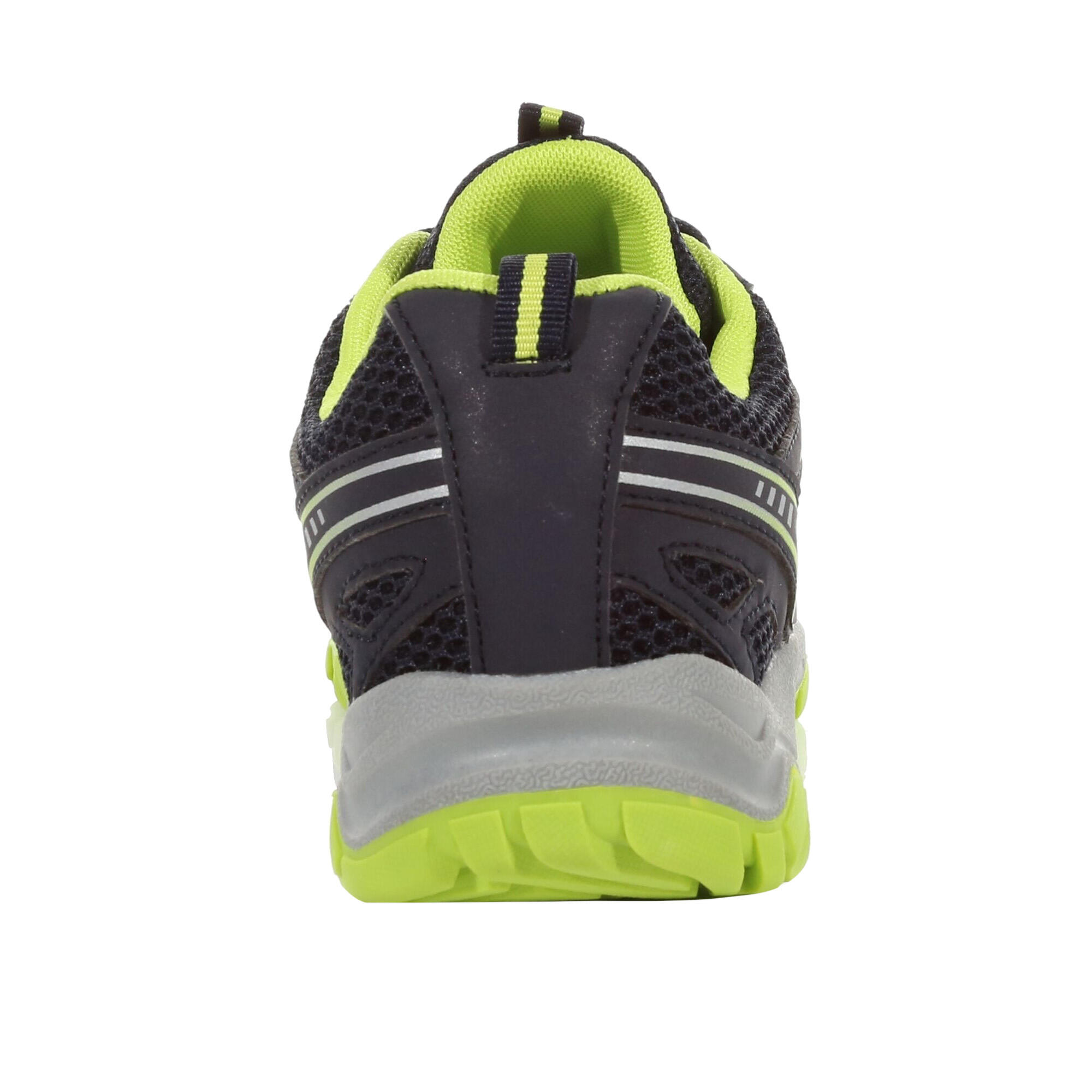 Mens Vendeavour Waterproof Walking Shoes (Navy/Lime Punch) 2/5
