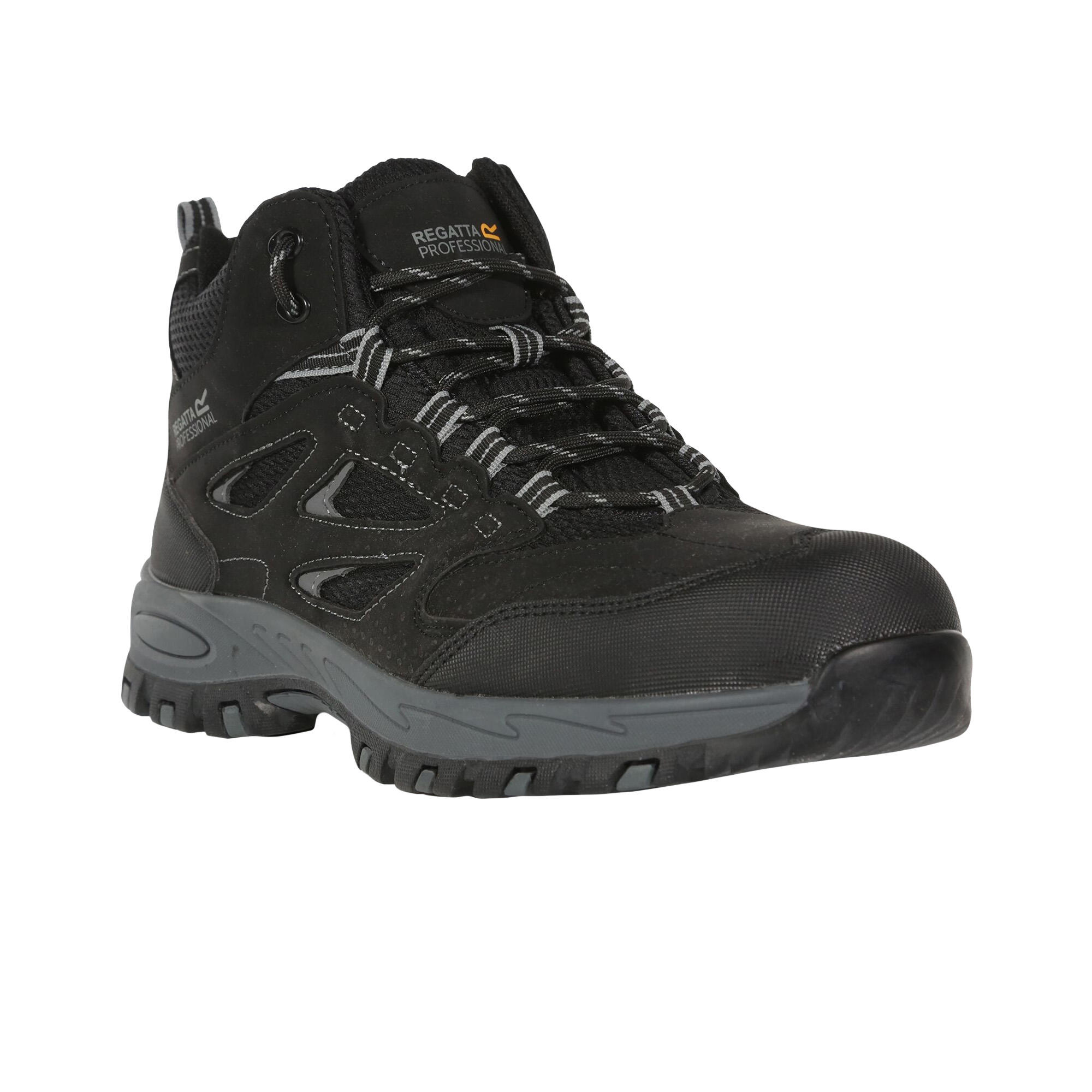 Men's MUDSTONE safety boots (Black / Grey)