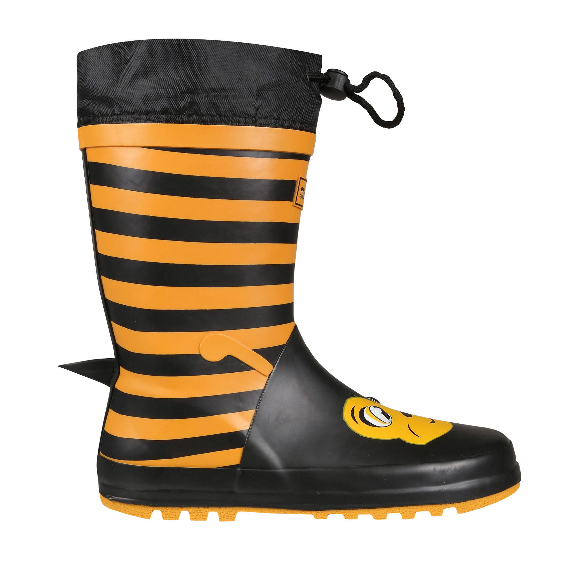 MUDPLAY Unisex rain boots (Yellow/black)