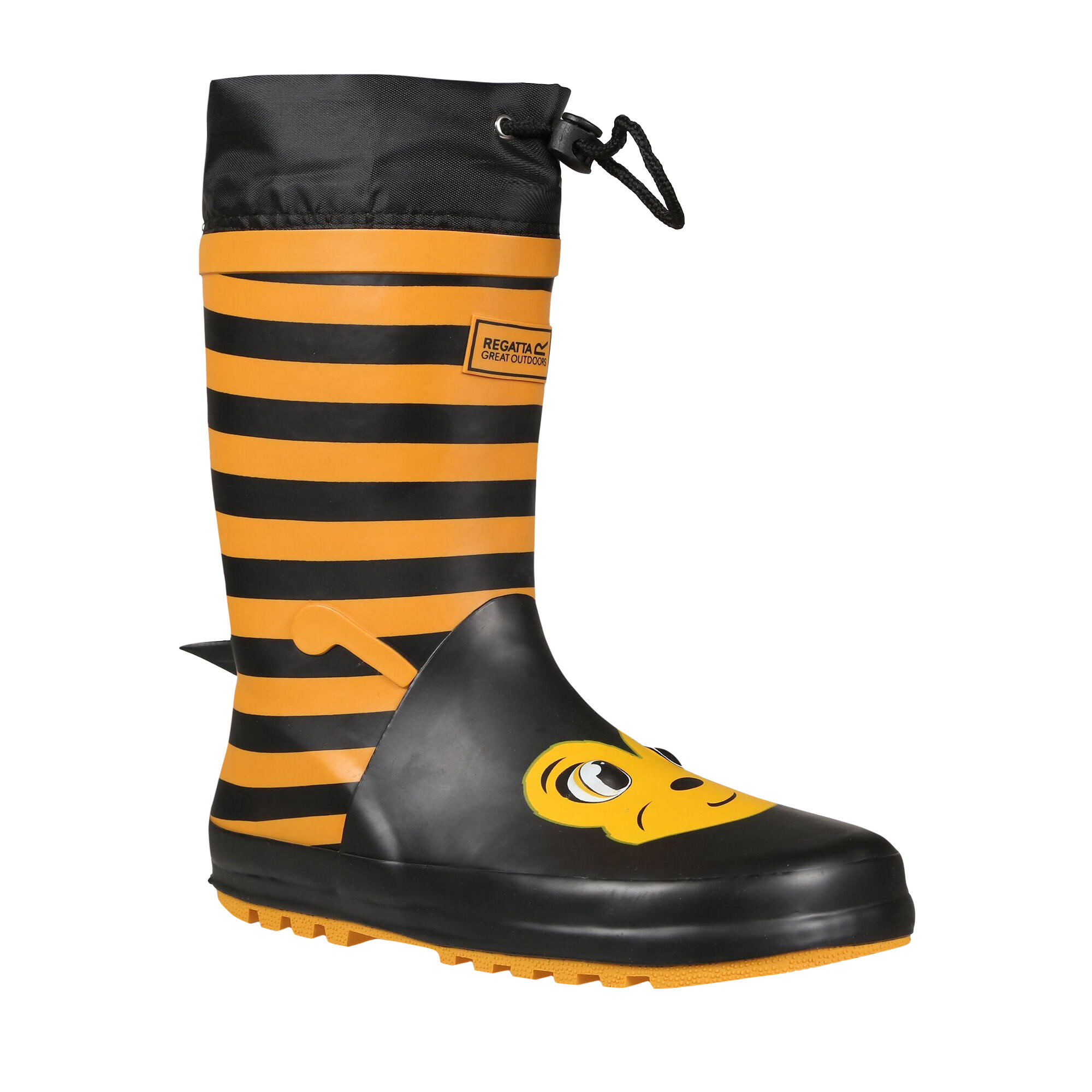 MUDPLAY Unisex rain boots (Yellow/black)