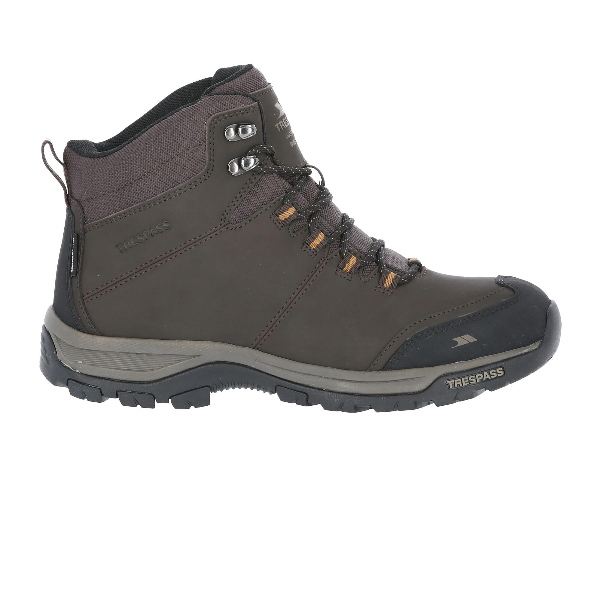 Hiram Mid Cut Wanderschuh Herren Braun 4/5